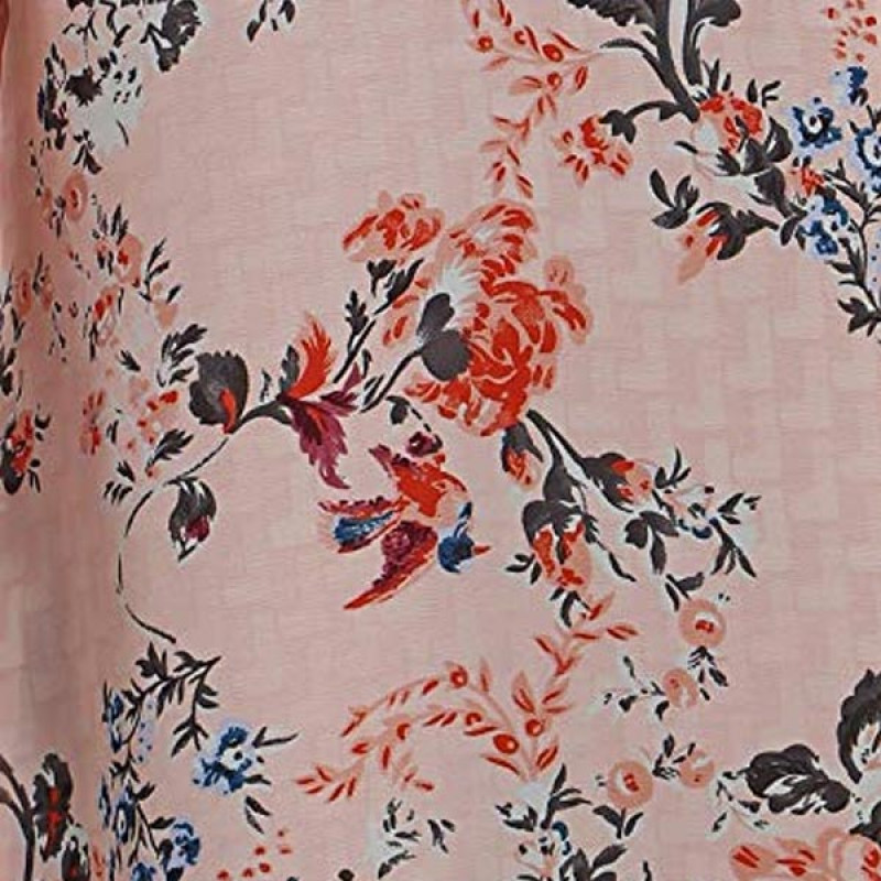 Women's Shrug (Light peach floral print Shrug / Jacket with 3/4th sleeves)